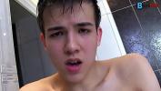 Bokep Mobile Cute asian twink star Alexandre Lee stroking his urgent young dick in the bathroom period hot