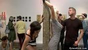 Nonton Bokep Busty blonde slave d period and fucked for crowd in public art gallery terbaru