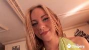 Bokep Mobile Lovely blonde bangs and gets jizz on her butt
