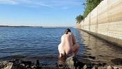 Bokep Hot Swim with a long 18 comma 5 inch dildo lpar 47 cm rpar deep in ass outdoor excl terbaru